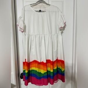 SHEIN Rainbow Dress
